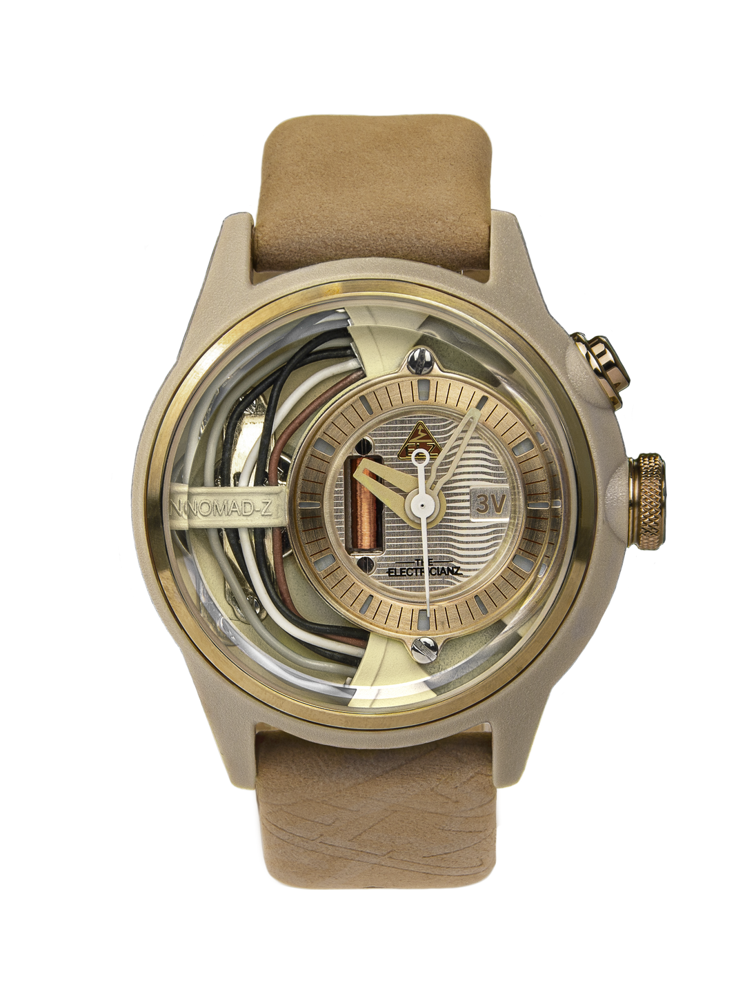 The Nomad Z Beige Leather