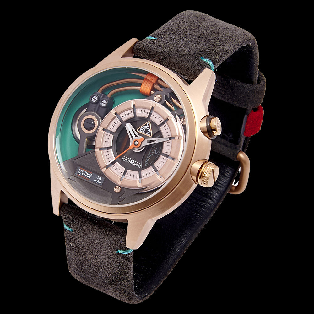 Grey Suede (Leather) Strap // Rose gold buckle – THE 