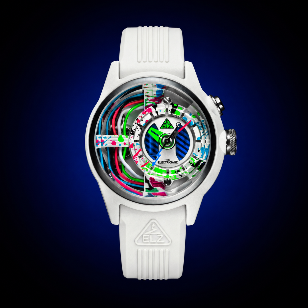 The Neon Z White — Rubber Edition