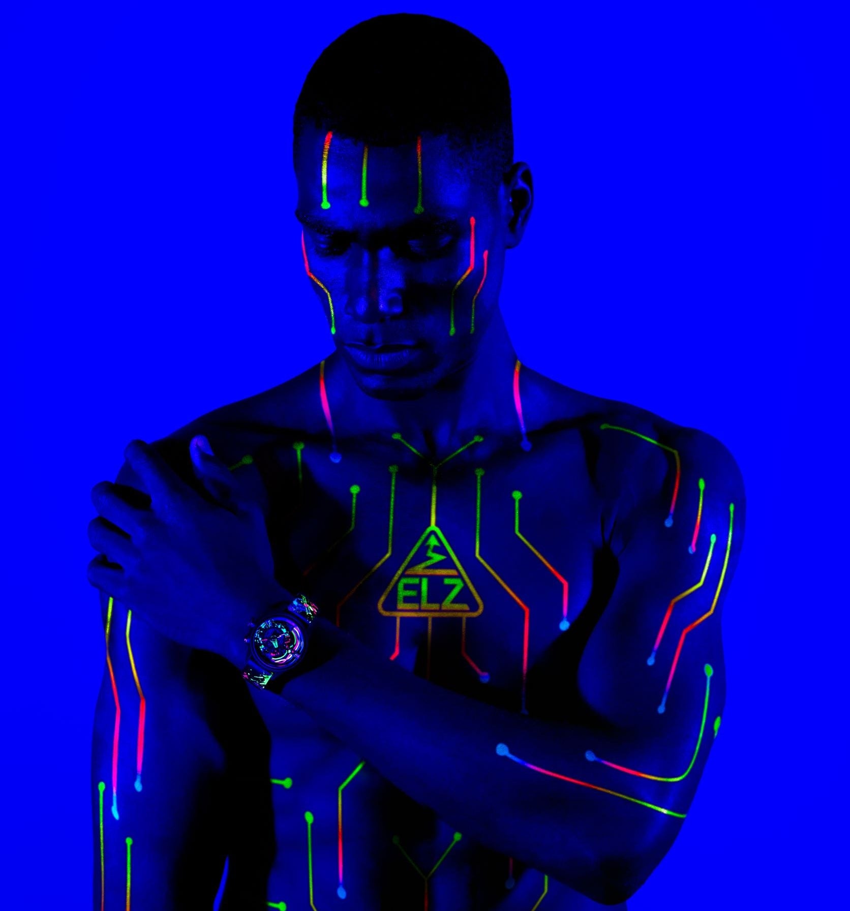 The Neon Z Black & White - ARTY EDITIONS – THE ELECTRICIANZ