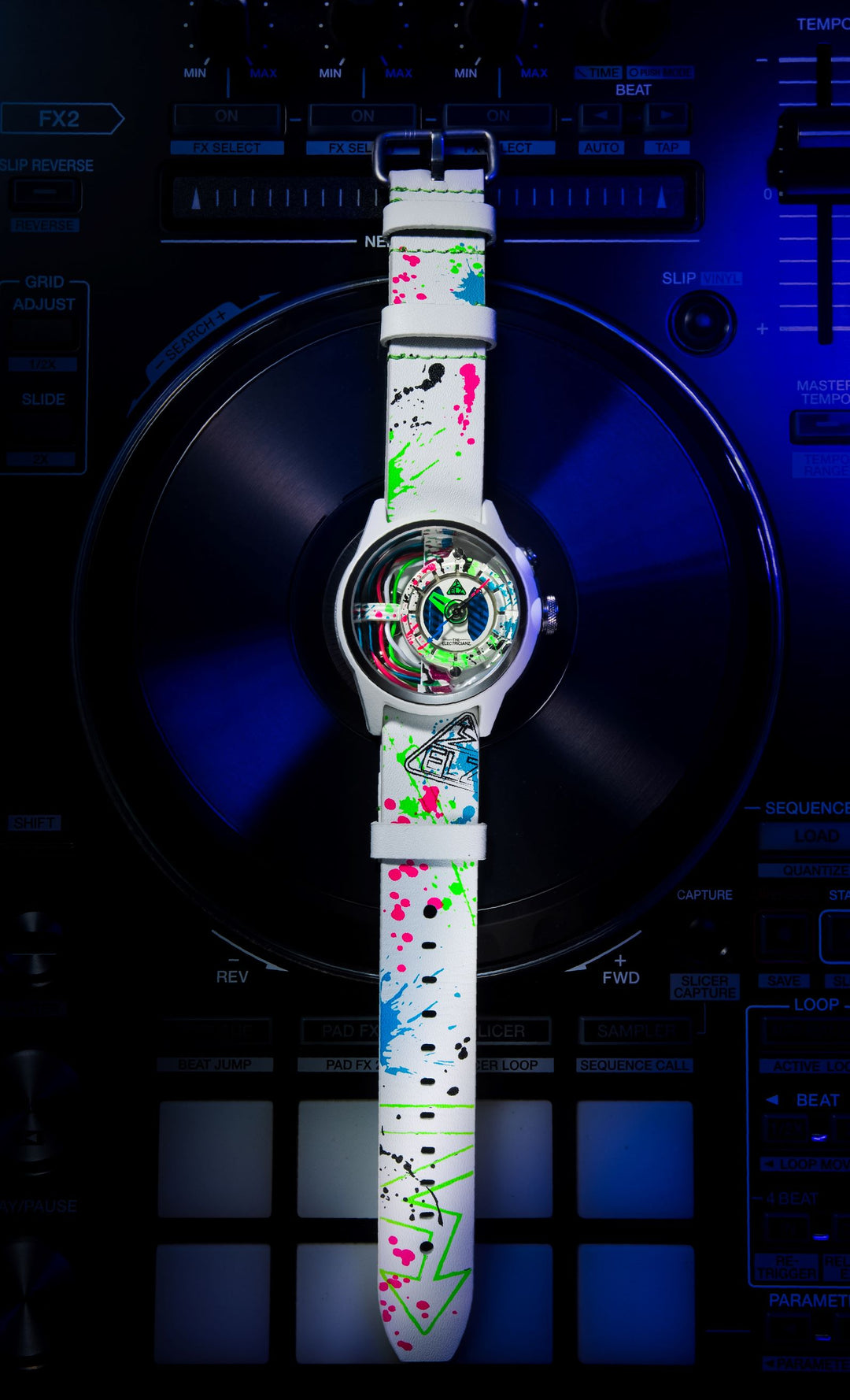 The Neon Z 42mm Black & White Limited EDITIONS