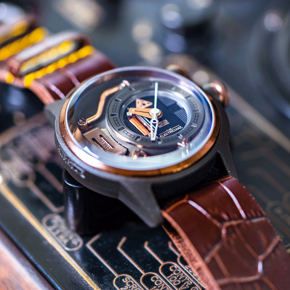Crocoz Leather (Imitation) Strap // Silver buckle