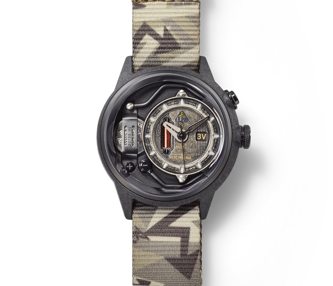 Camoz Textile (Fabric) Strap // Silver buckle