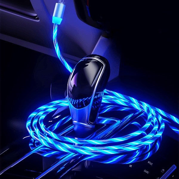Universal Lightening Charging Cable - Blue